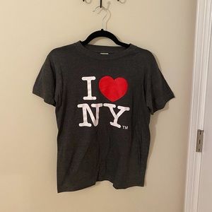 Grey I❤️NY T-shirt